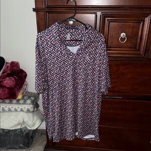 Rhoback Sushi Patterned Short Sleeve Shirt
